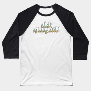 Retro Rick Springfield Baseball T-Shirt